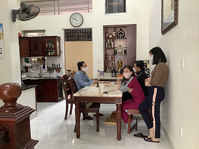 Xem phong thủy nhà chị Tân đường An Khê - Cát Bi