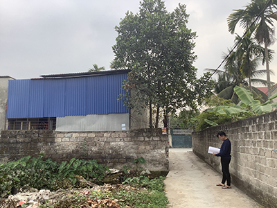 Mảnh đất xây nhà năm Quý Mão 2023 em Sơn ở Đại Bản, An Dương