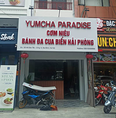 Xem phong thủy quán cơm niêu 40 Đào Tấn Hà Nội