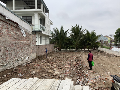 Xem phong thủy xây nhà mới cô Tý ở thị trấn Vĩnh Bảo