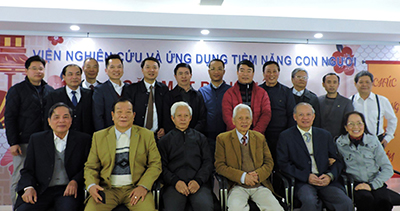 Gặp mặt đầu năm Quý Mão 2023 Viện Nghiên Cứu và Ứng Dụng TN Con Người