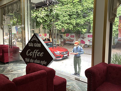 Xem phong thủy quán Sài Gòn Cafe ở quán Nam Hải Phòng