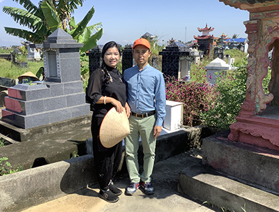 Nhà ngoại cảm Hoàng Thị Thiêm tìm mộ cho gia chủ ở Hải Phòng