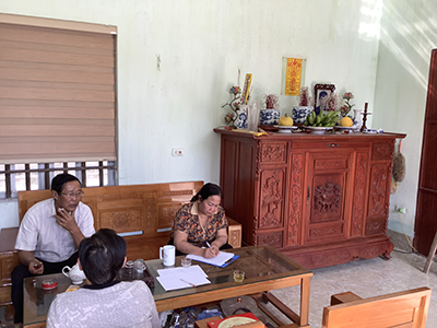 Xem phong thủy cho nhà cô giáo Chỉnh xã An Ninh huyện Quỳnh Phụ