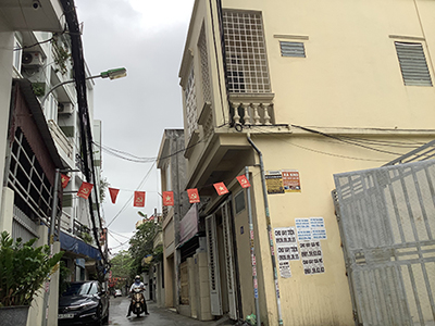 Xem phong thủy nhà chú Trụ ngõ 415 Ngô Gia Tự