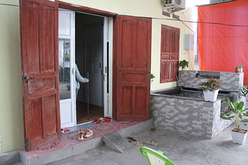 Căn nhà lỗi phong thủy vùng ngoại thành Hải Phòng