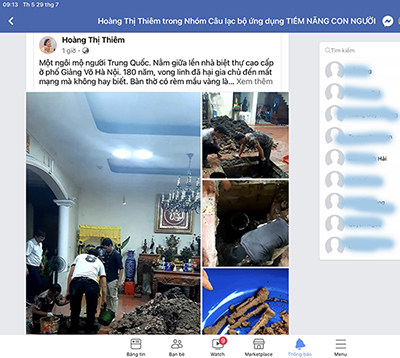 Căn nhà có hài cốt của người Trung Quốc