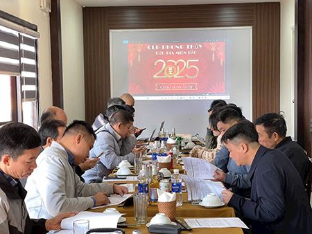 Câu lạc bộ phong thủy Lưu Gia Miền Bắc tất niên năm 2024